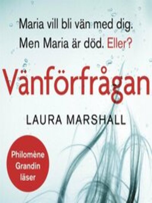 Titeldetaljer för Vänförfrågan av Laura Marshall - Tillgänglig